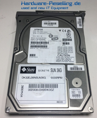 Hitachi sun 36gb scsi u320 - sun,