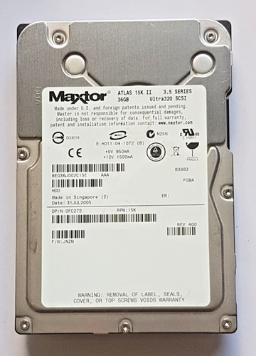 Maxtor atlas 15k - gb,