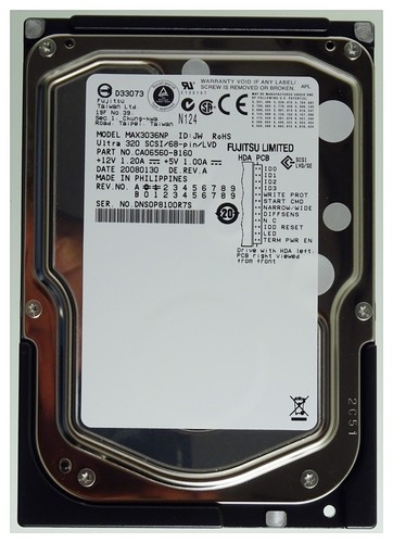 36gb fujitsu hdd - hdd,, max3036np