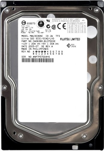 Festplatte fujitsu mau3036nc - fujitsu,