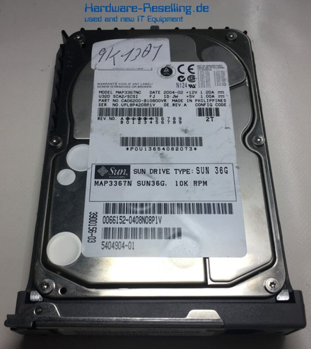 Fujitsu sun 36gb - 36gb, u320