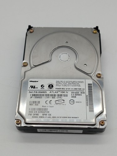 Hdd u320 scsi 36gb maxtor - u320-scsi,