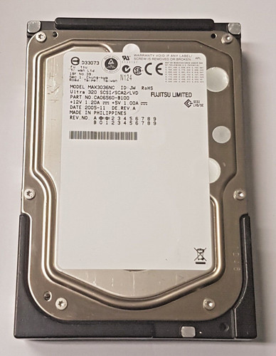 Fujitsu max3036nc 15k - 36,