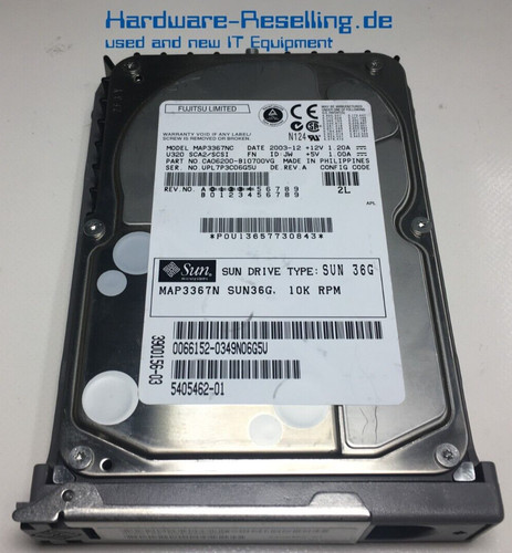 Fujitsu sun 36gb scsi - scsi, 3,5