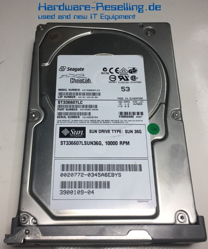 Seagate sun cheetah zoll - seagate,
