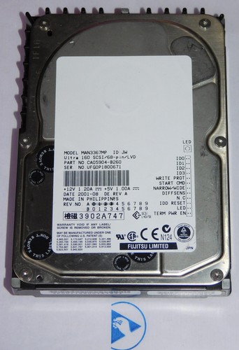 Fujitsu man3367mp 36gb - fujitsu,